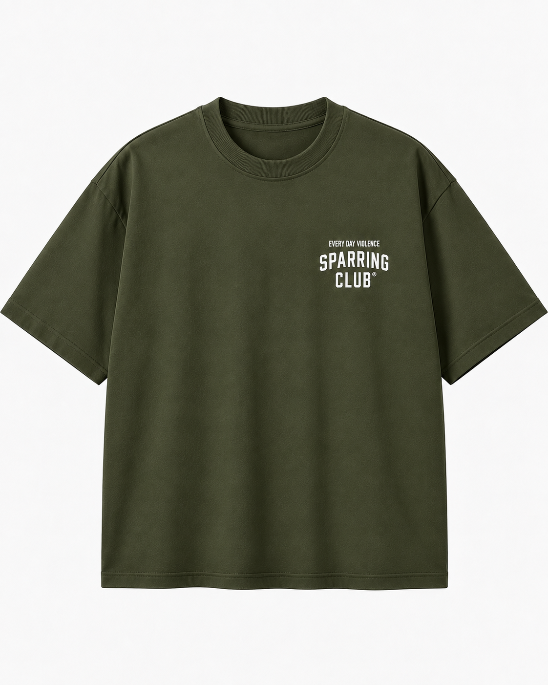 Camiseta EDV Sparring Club Verde Militar