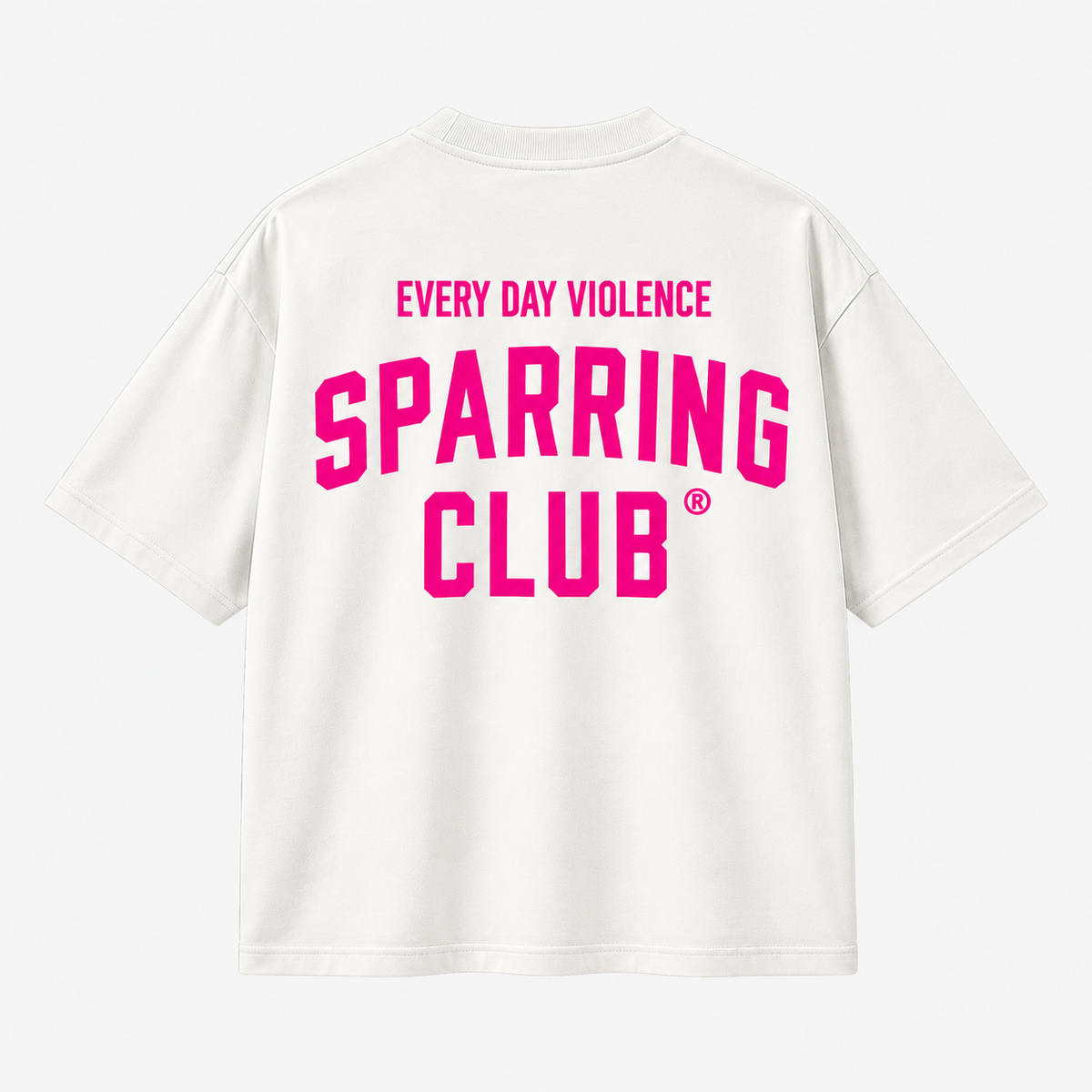 Camiseta EDV Sparring Club Off Pink
