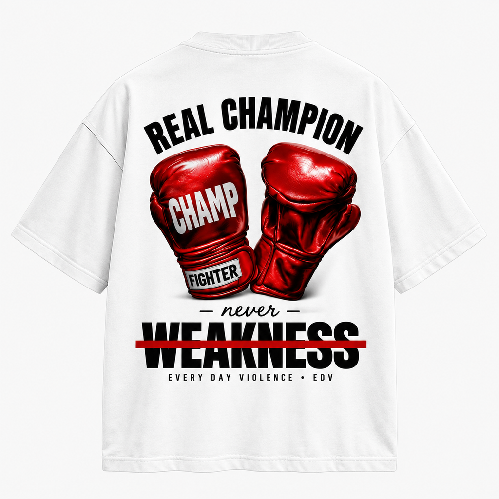 Camiseta EDV Real Champion Branca