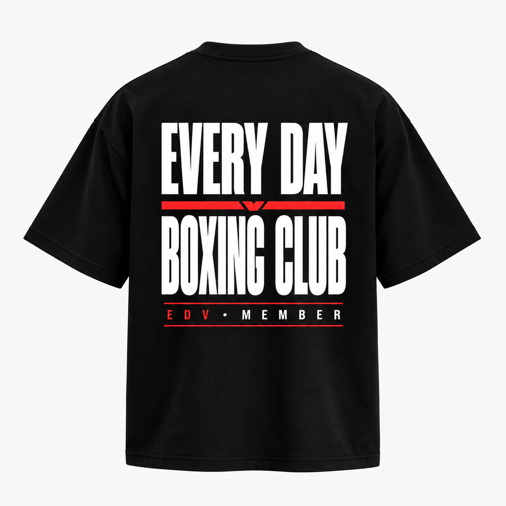 Camiseta EDV Every Day Boxing Club Preta