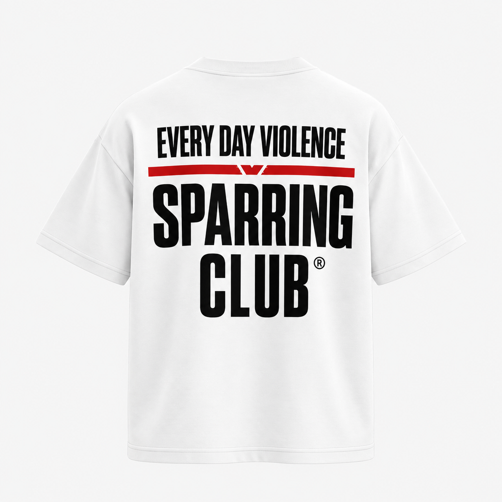 Camiseta EDV Sparring Club Branca