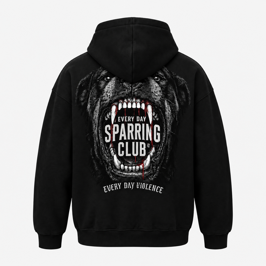 Moletom EDV Rottweiler Sparring Club Preto