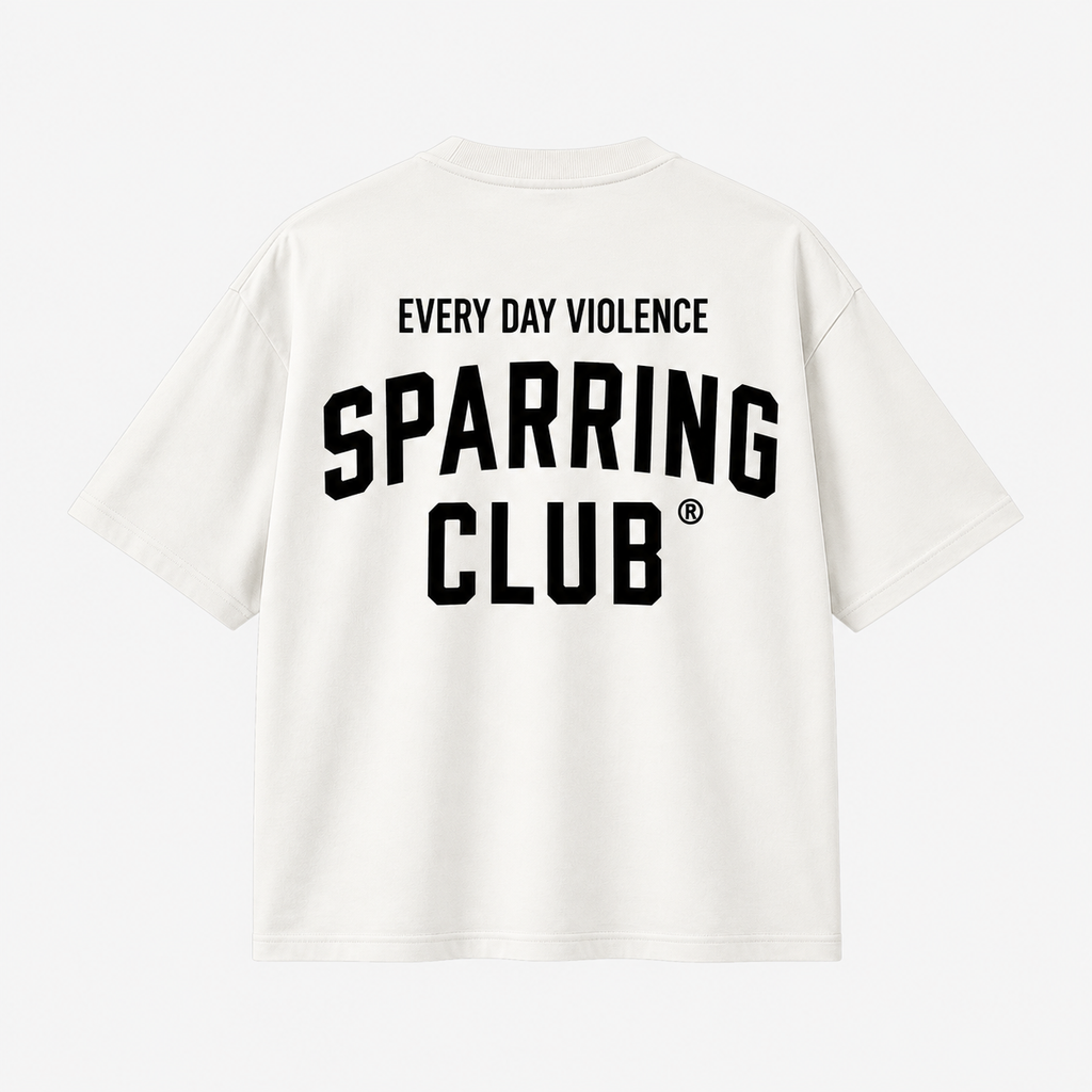 Camiseta EDV Sparring Club Branca