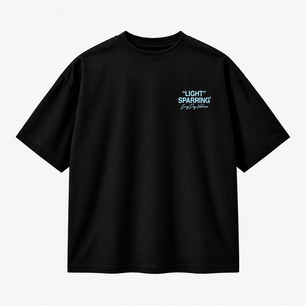 Oversized Light Sparring Black/Blue