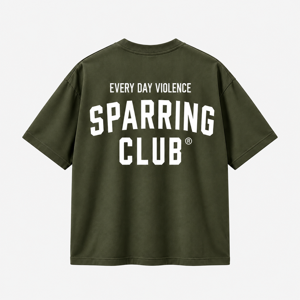 Camiseta EDV Sparring Club Verde Militar