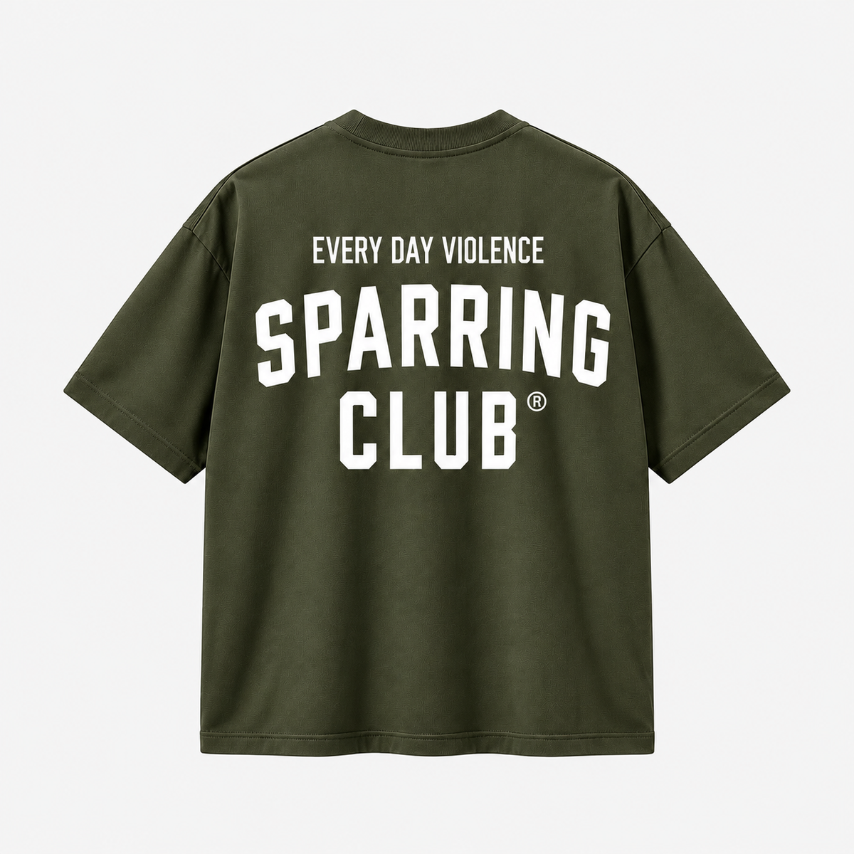 Camiseta EDV Sparring Club Verde Militar