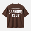 Camiseta EDV Sparring Club Marrom