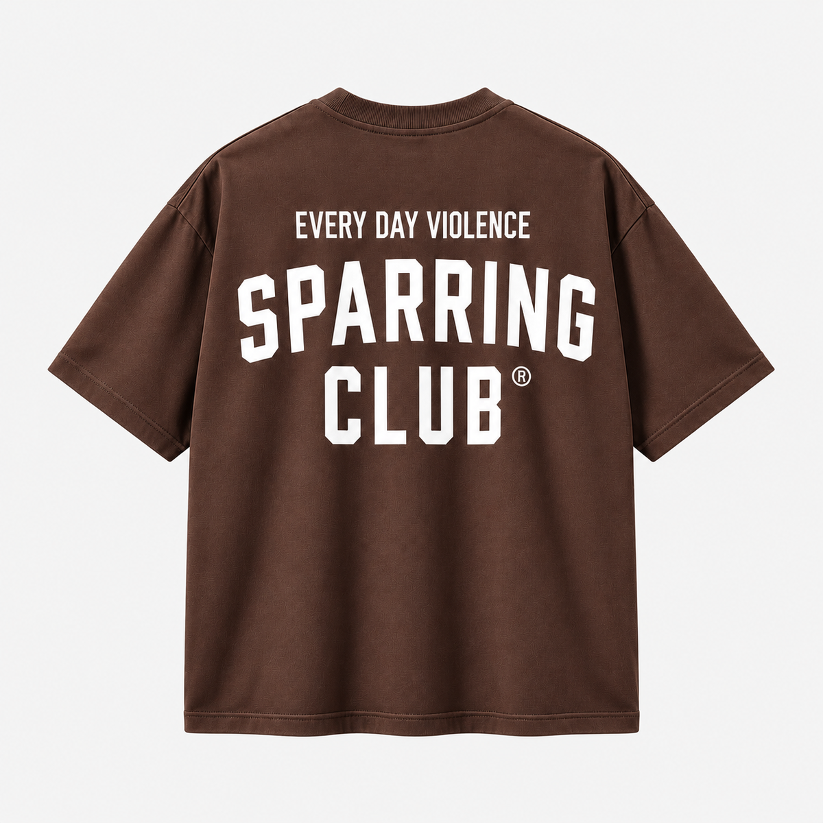 Camiseta EDV Sparring Club Marrom