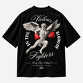 Oversized Blood of Fighters Black