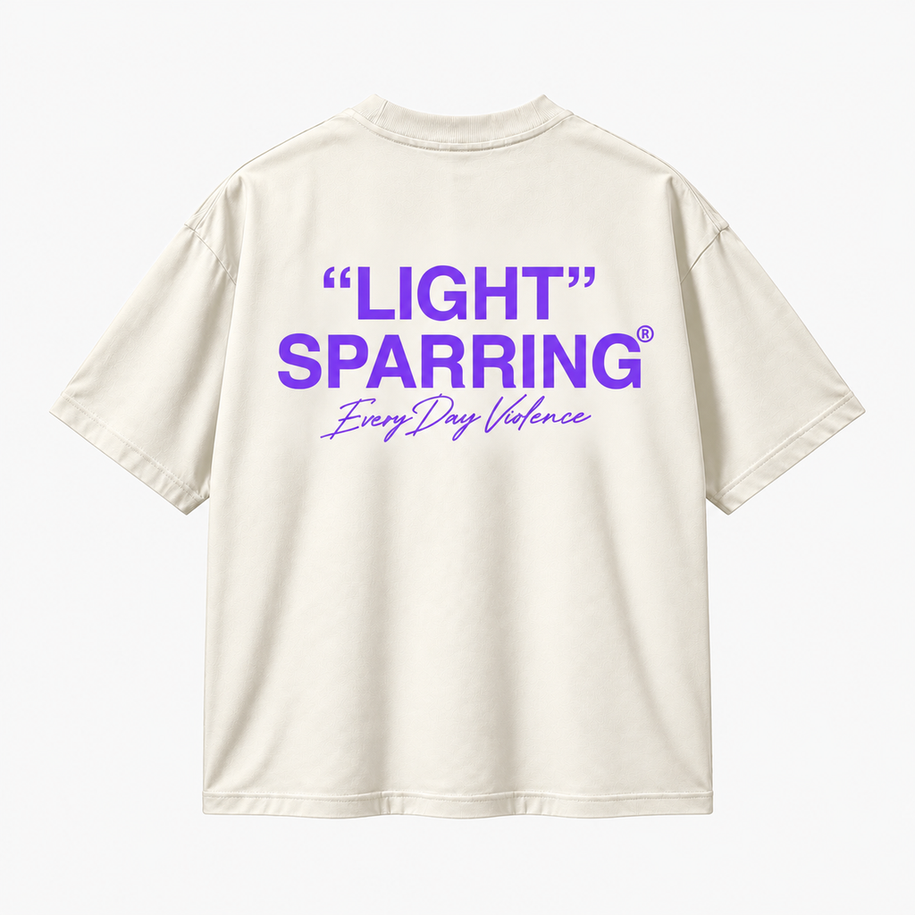 Oversized Light Sparring Off/Purple