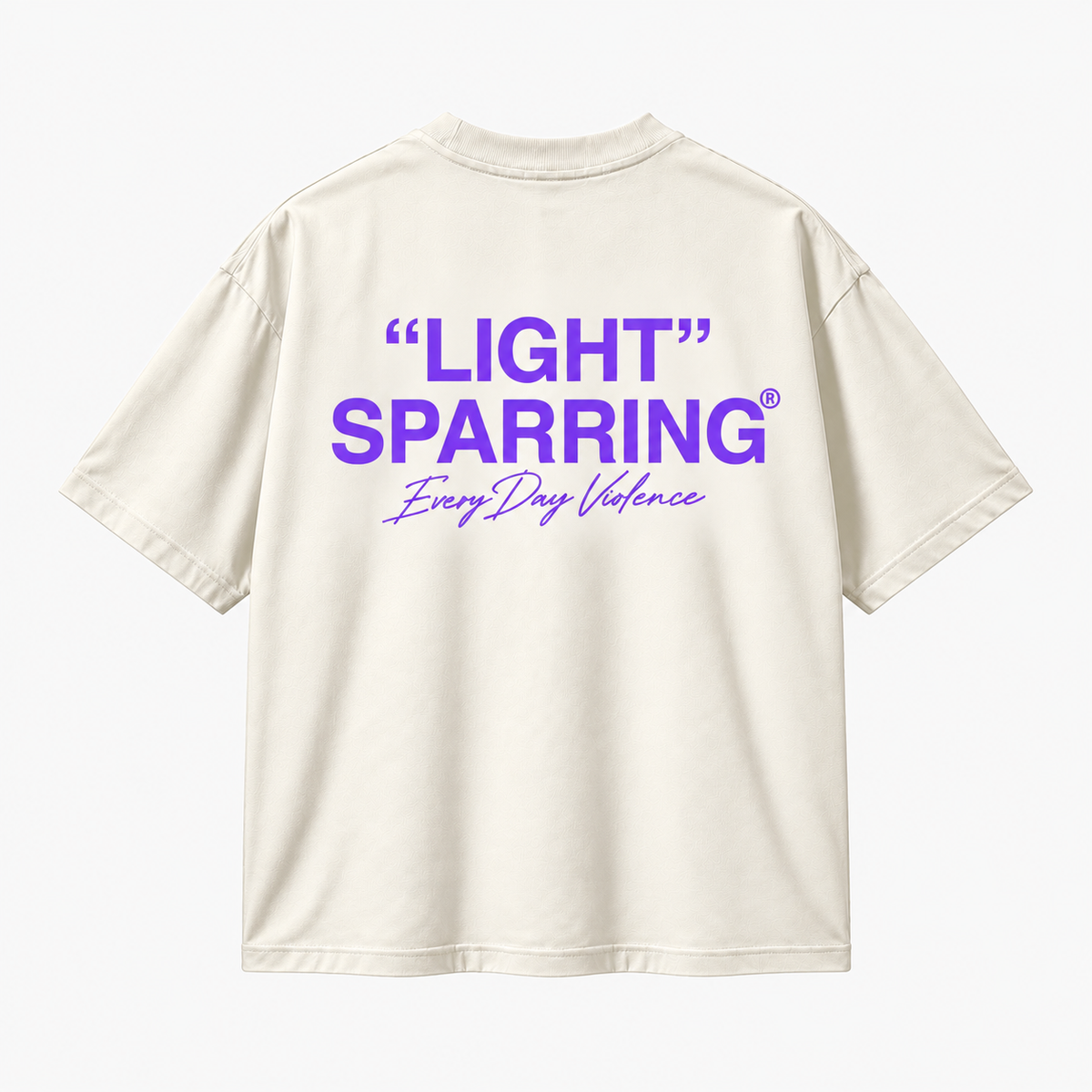 Oversized Light Sparring Off/Purple