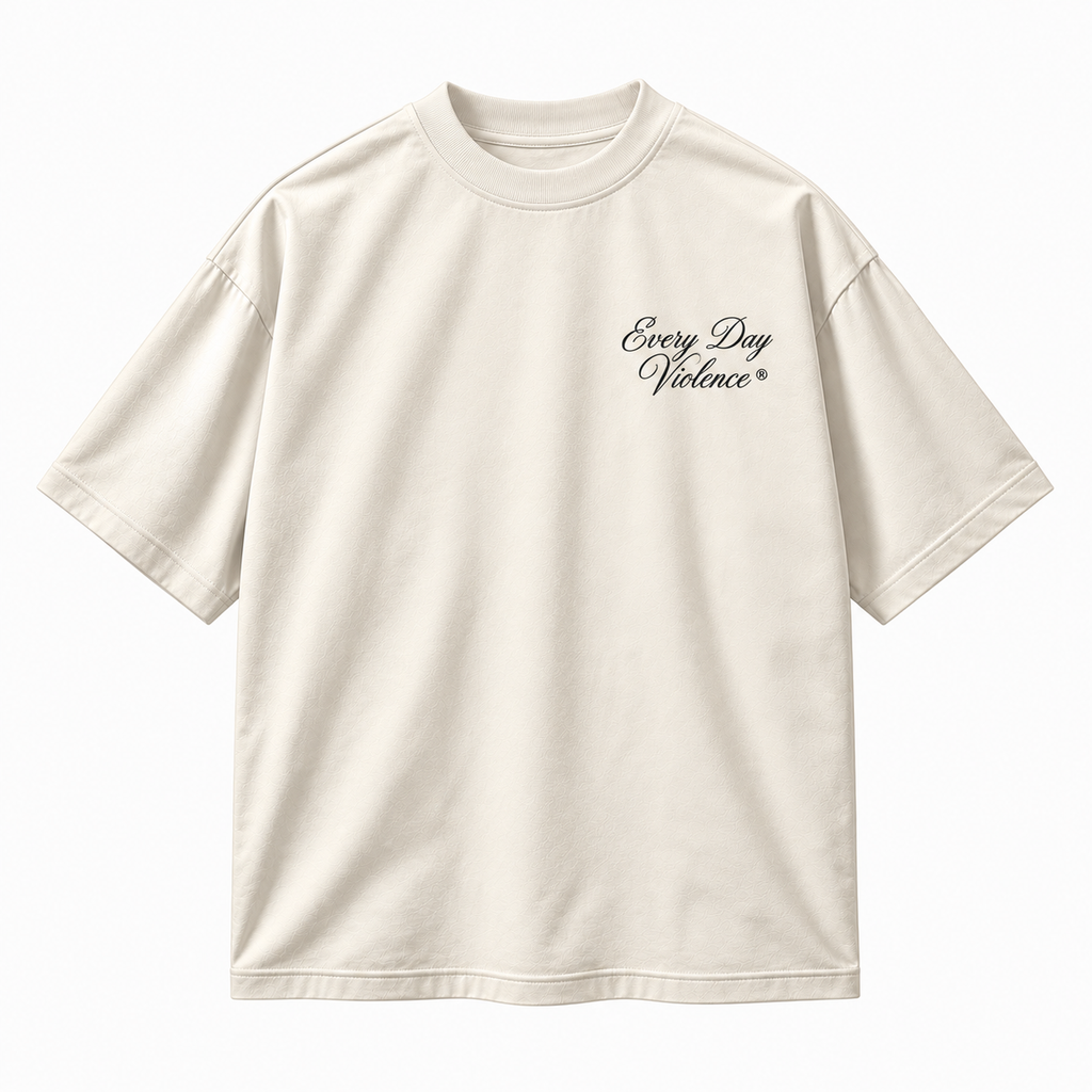 Oversized Blood of Fighters Off White