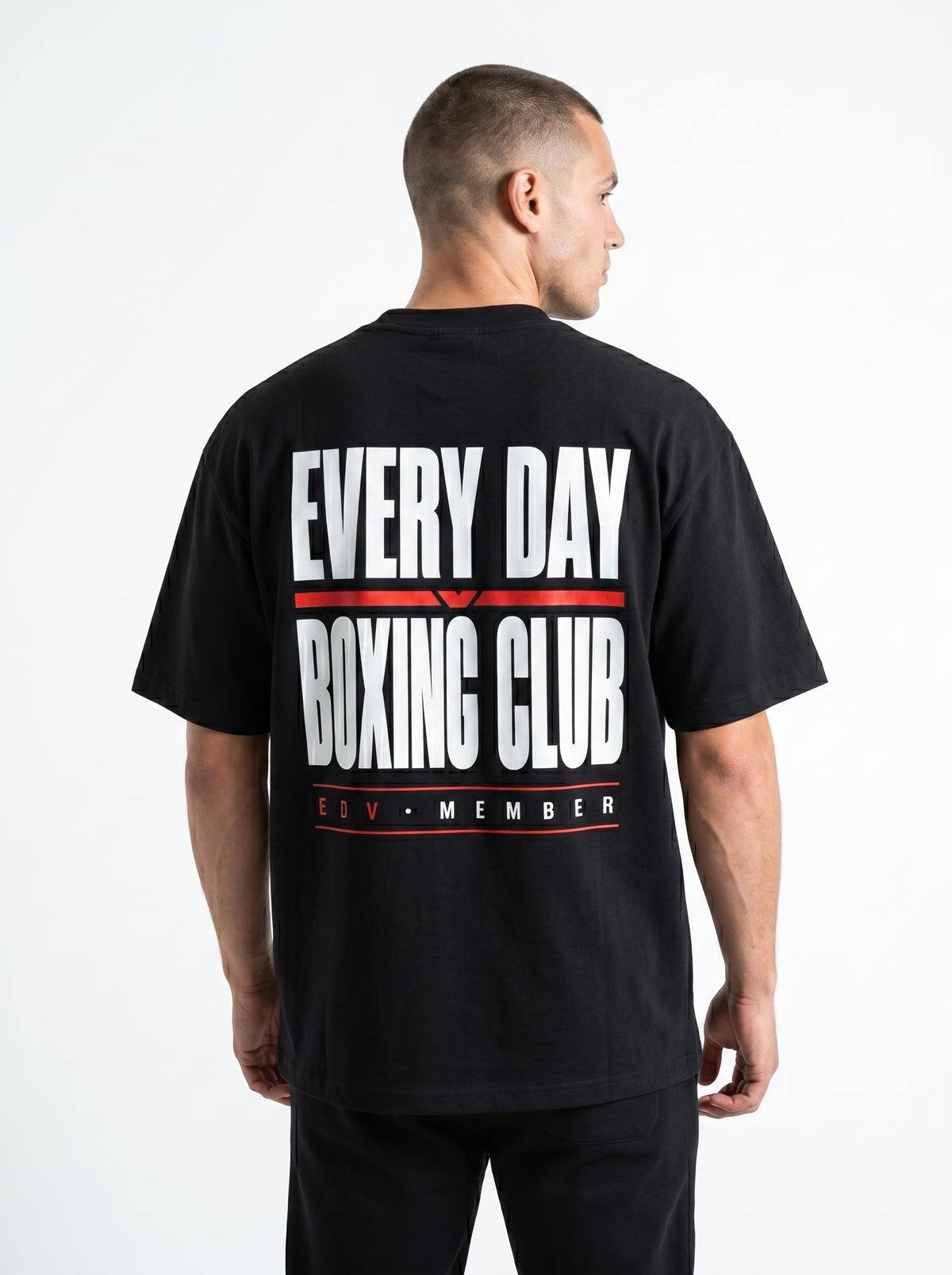 Camiseta EDV Every Day Boxing Club Preta