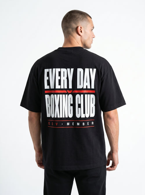 Camiseta EDV Every Day Boxing Club Preta