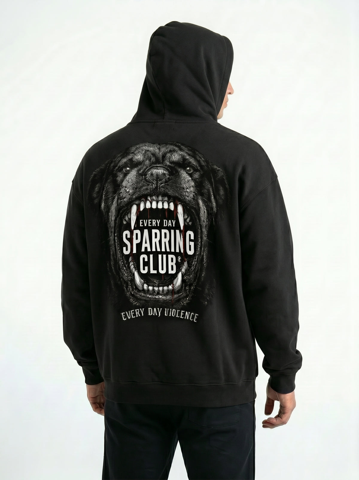 Moletom EDV Rottweiler Sparring Club Preto