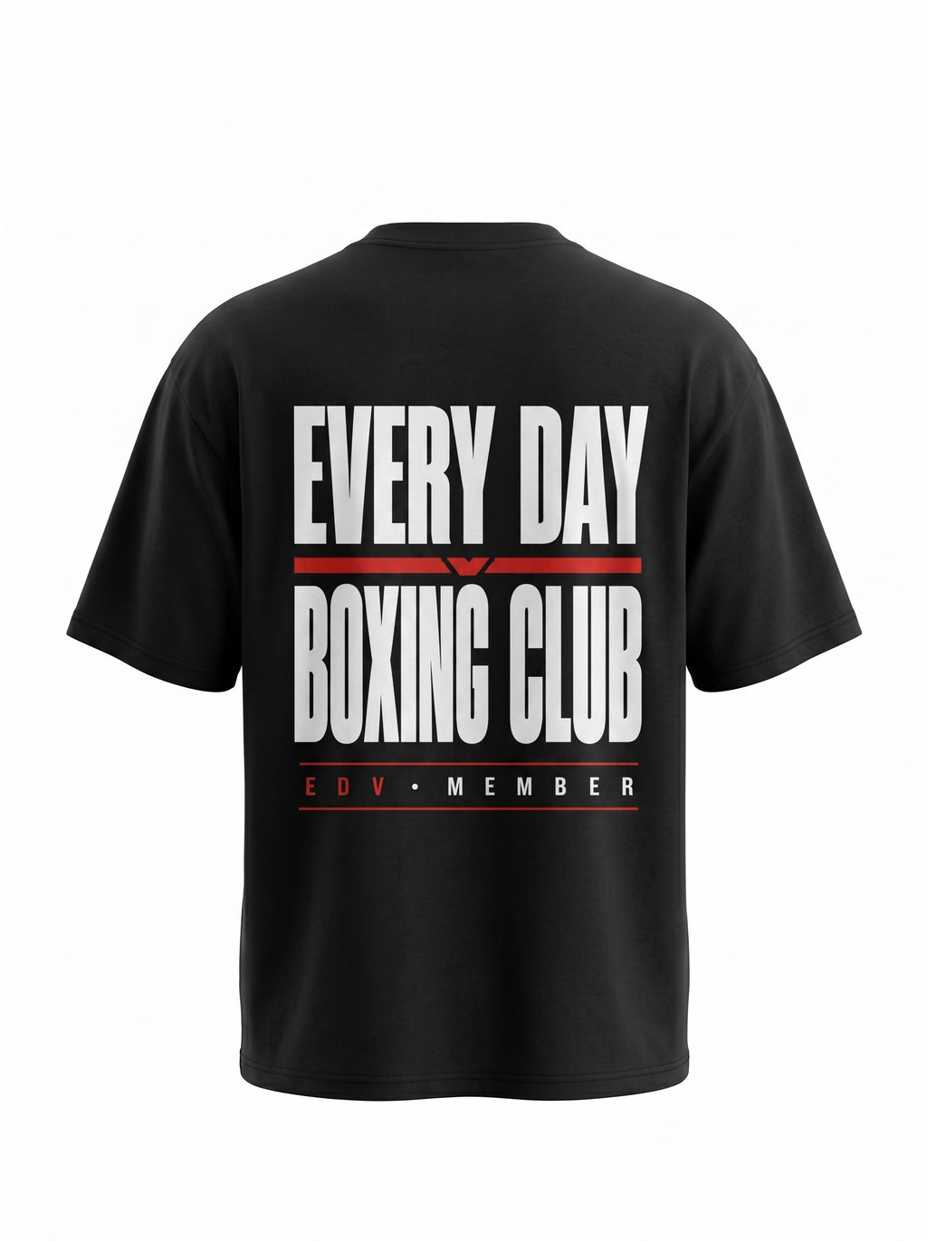 Camiseta EDV Every Day Boxing Club Preta
