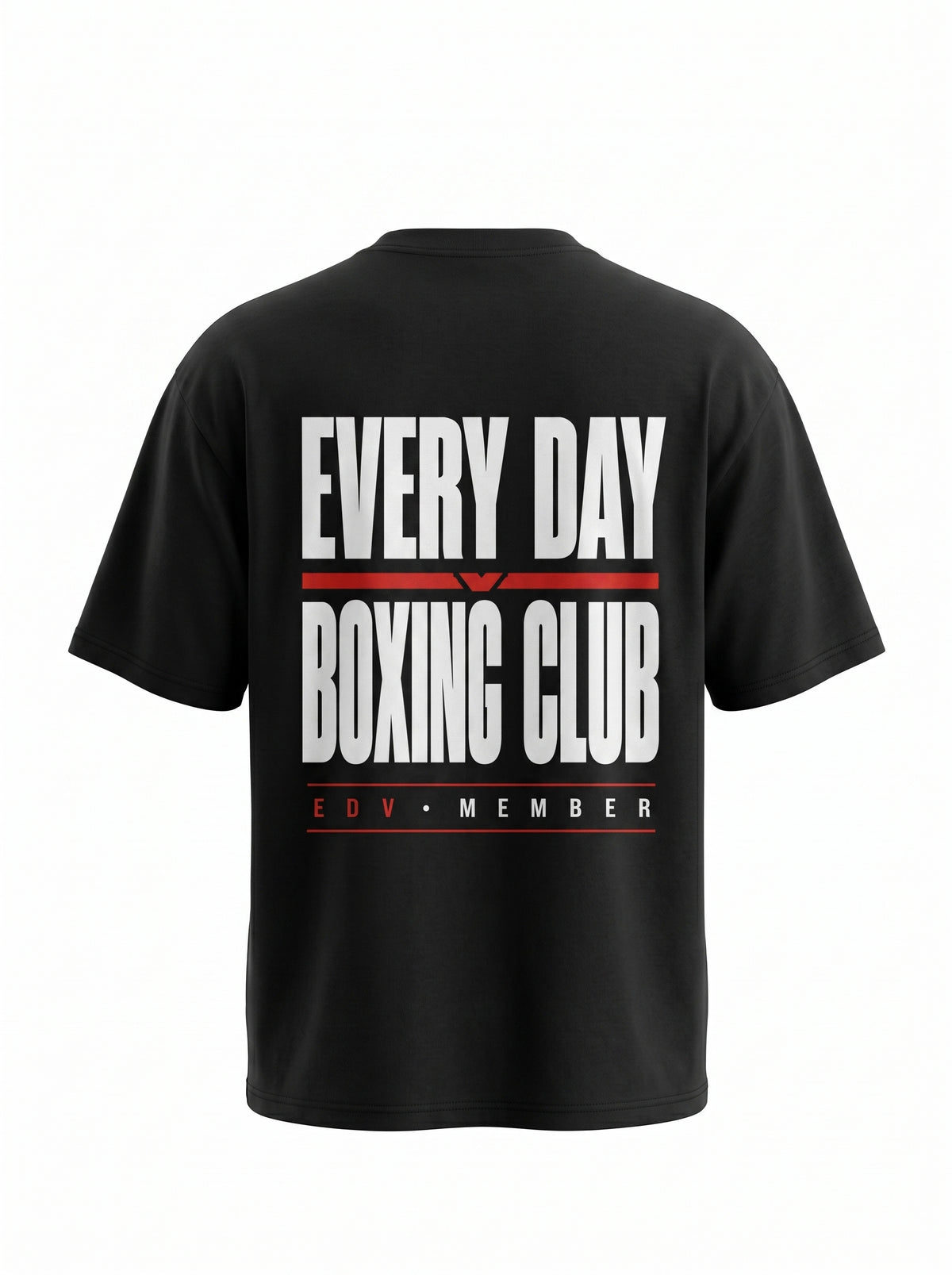 Camiseta EDV Every Day Boxing Club Preta