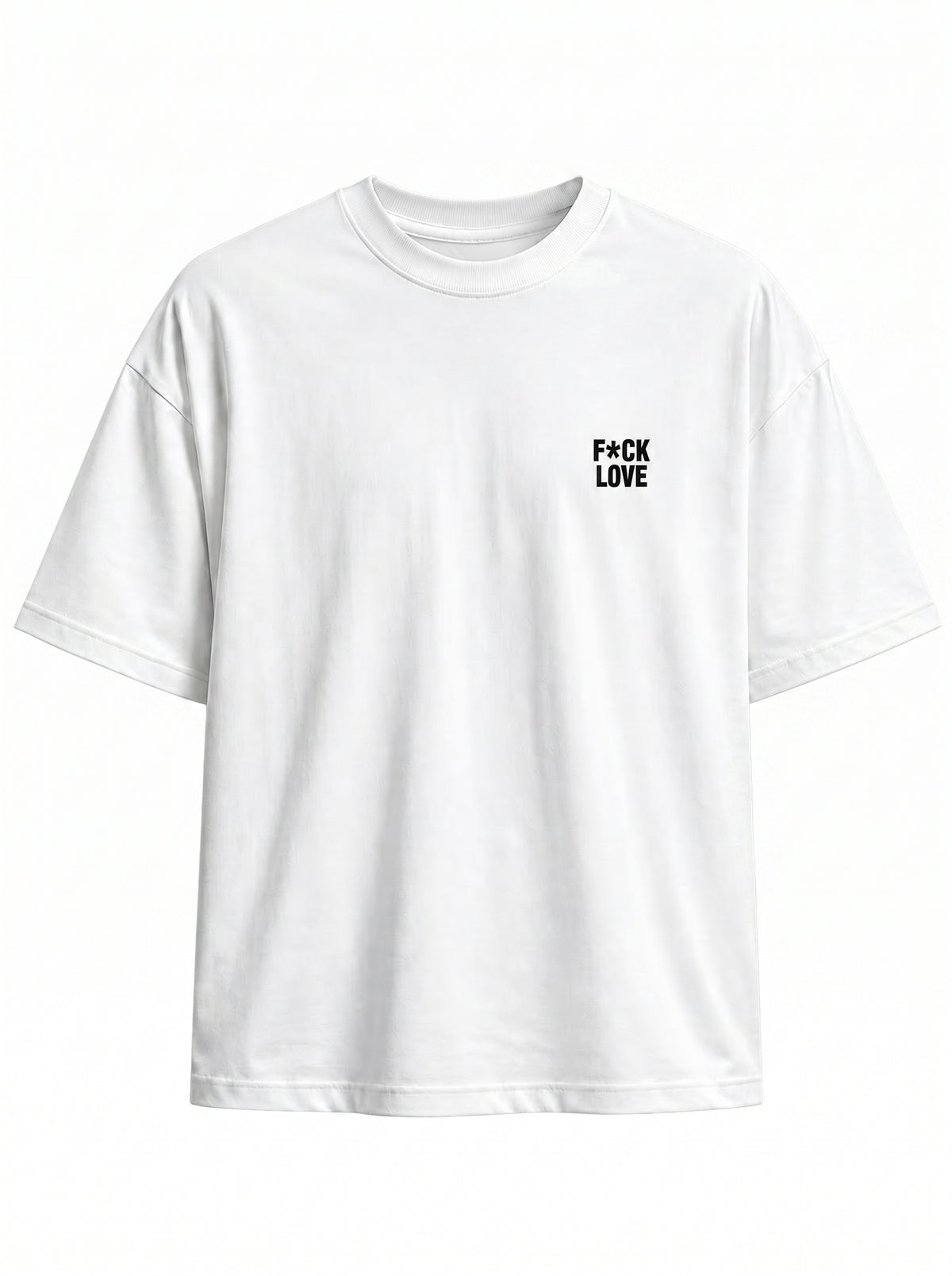 Camiseta EDV F*ck Love Get Sparring Branca