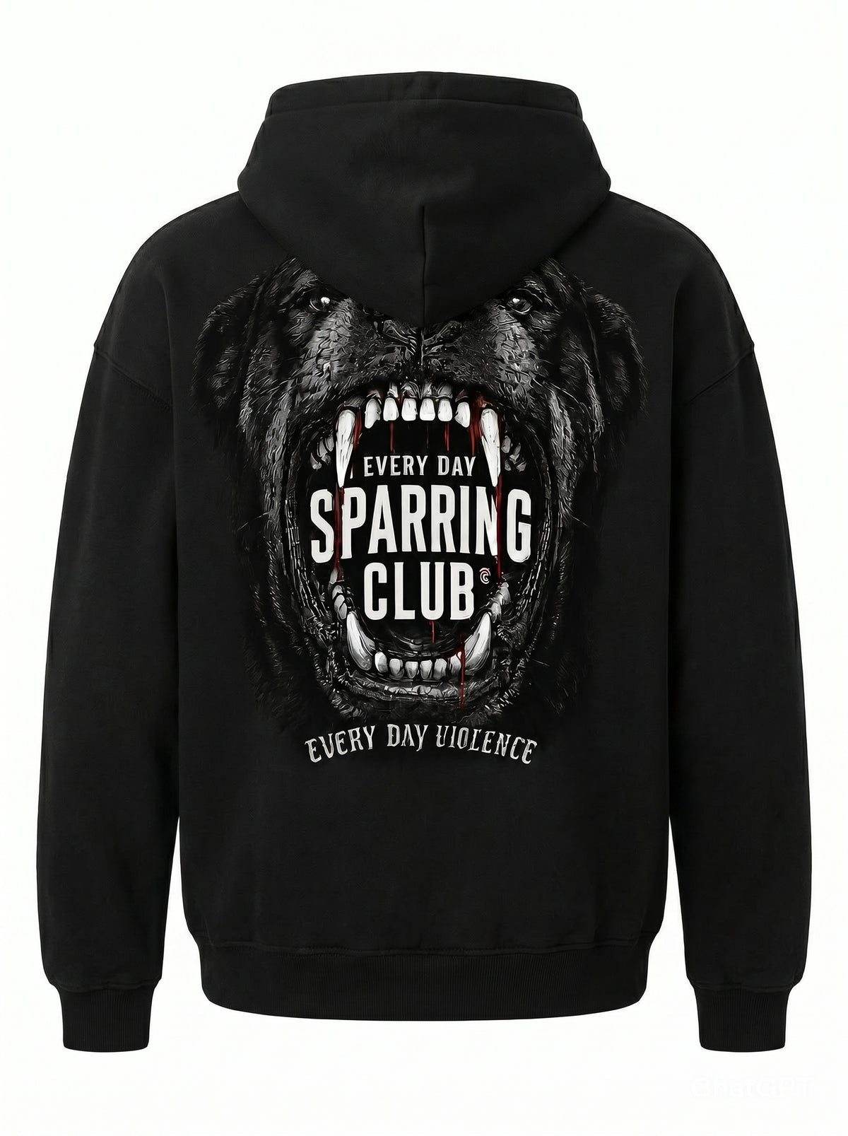 Moletom EDV Rottweiler Sparring Club Preto