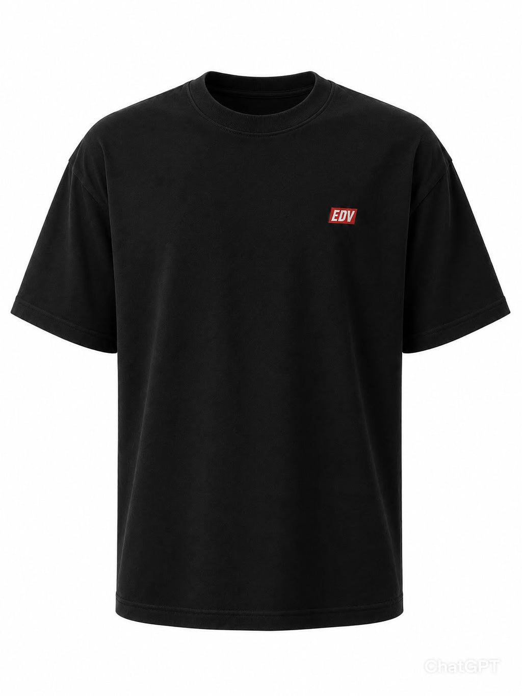 Camiseta EDV Capacete Gótico Preta