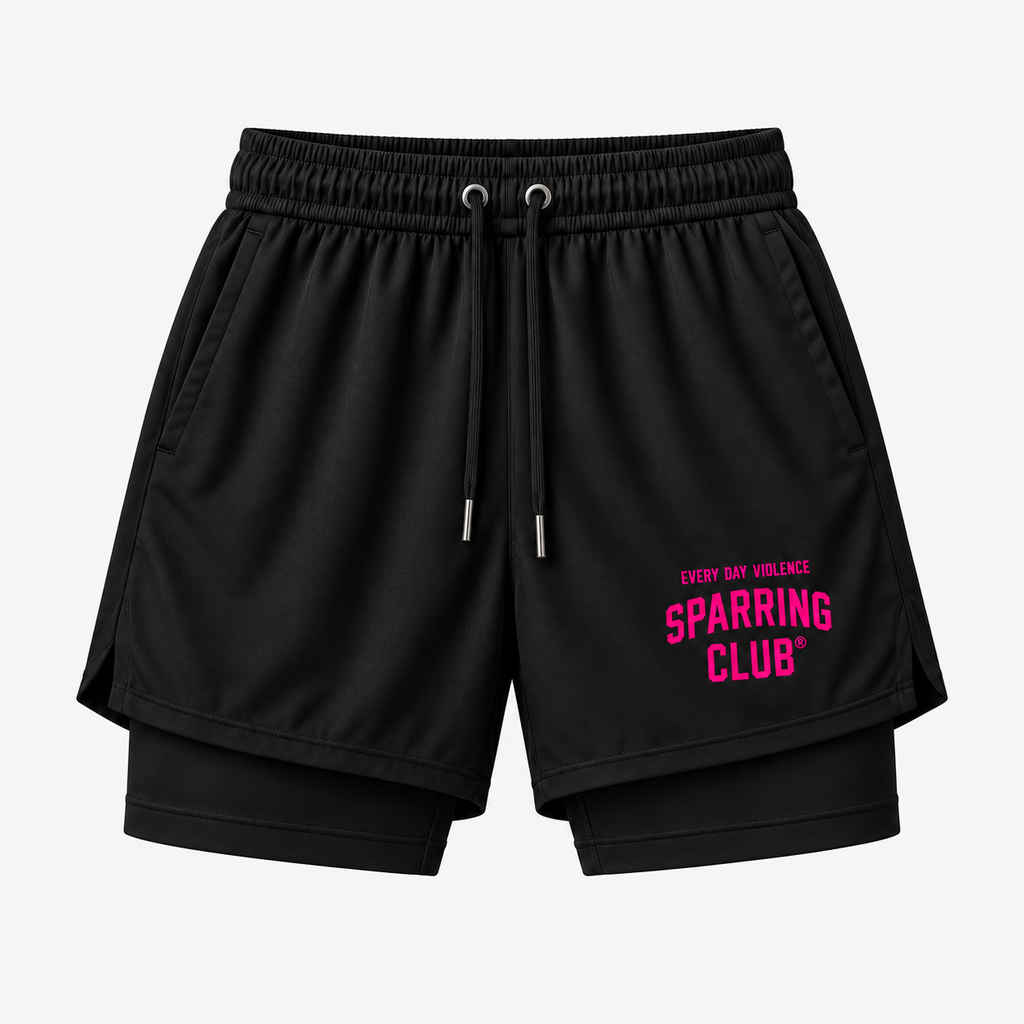 Short Dry Fit 2 em 1 Sparring Club