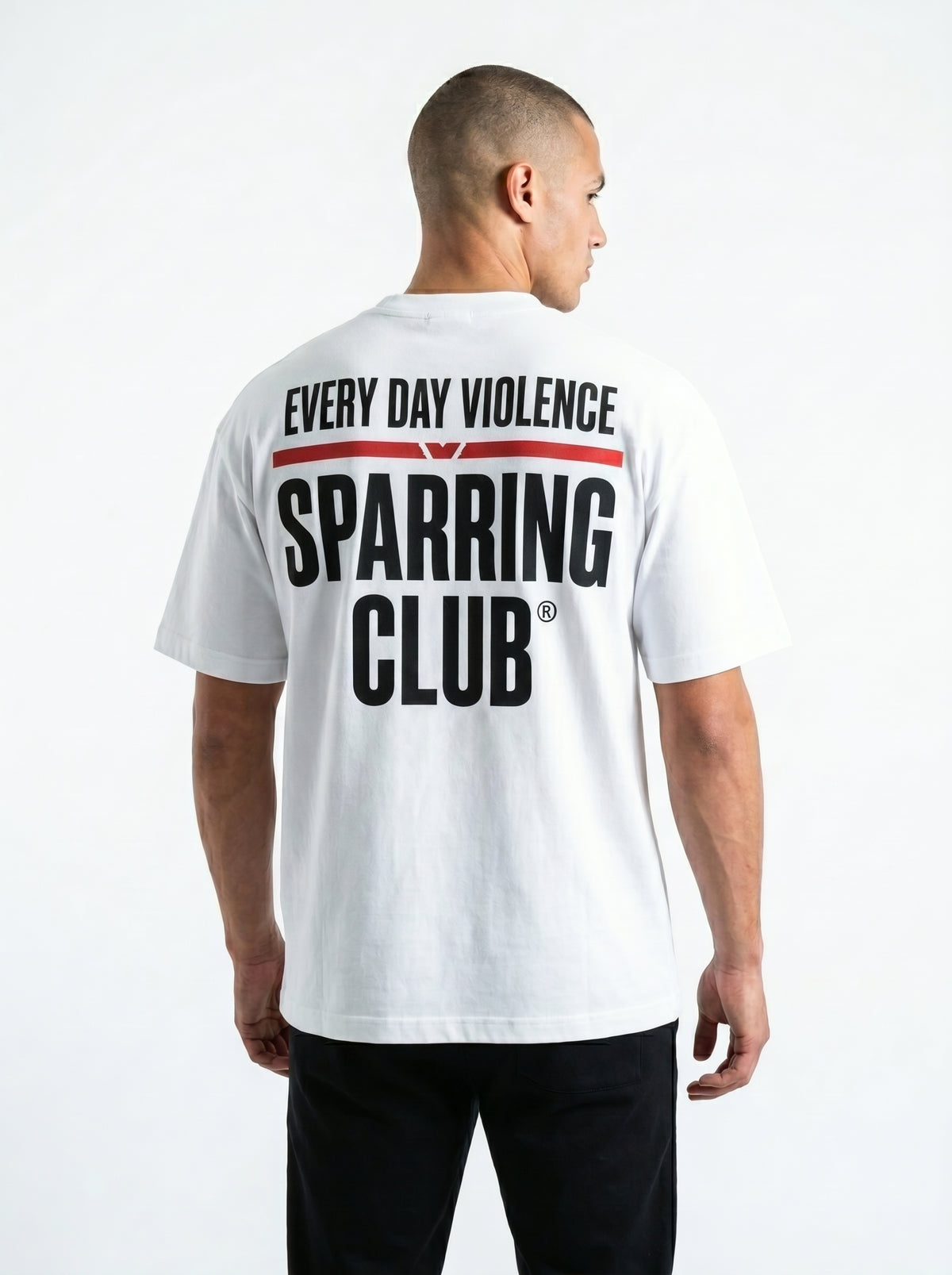 Camiseta EDV Sparring Club Branca